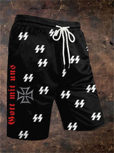 Herren Gott mit uns Bedruckte Shorts